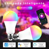 Lâmpada led RGB wi-fi  Inteligente